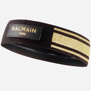 BALMAIN PARIS x PUMA headband in collaboration with Cara Delevingne.